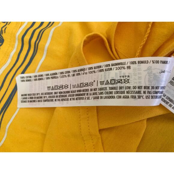 NWT Disney Parks Size Stitch Mustard Yellow Crop Top Size M - Picture 13 of 13